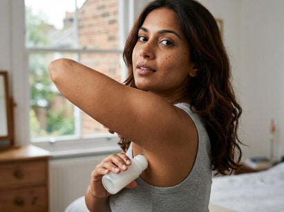 Natural botanical ingredients for best aluminium free deodorant - organic beauty editorial image