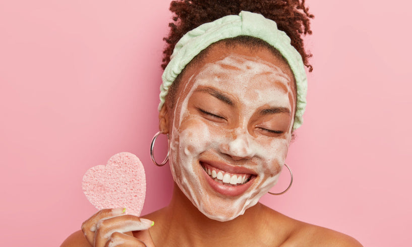 Best teenage face wash routine image