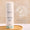 En flaska Green People Gentle Cleanse & Make-up Remover står på en träbricka med ett sigill för dermatologiskt testad.