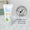 En tub Organic Babies Calming Nappy Cream bredvid ett emblem för dermatologiskt testad, kliniskt bevisad att vara skonsam mot känslig hud.