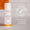 Green People Self Tan Lotion 150 ml-flaska visad mot vita badrumskakel med ett Dermatologically Tested-sigill.
