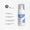 Oy Clear Skin Foaming Face Wash i en vit pumpflaska visas bredvid ikoner för de viktigaste fördelarna och ekologiska certifieringsdetaljer.