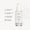 Green People Scent Free Hyaluronic Booster Serum i en droppflaska tillsammans med centrala produktfördelar och botanisk linjekonst.