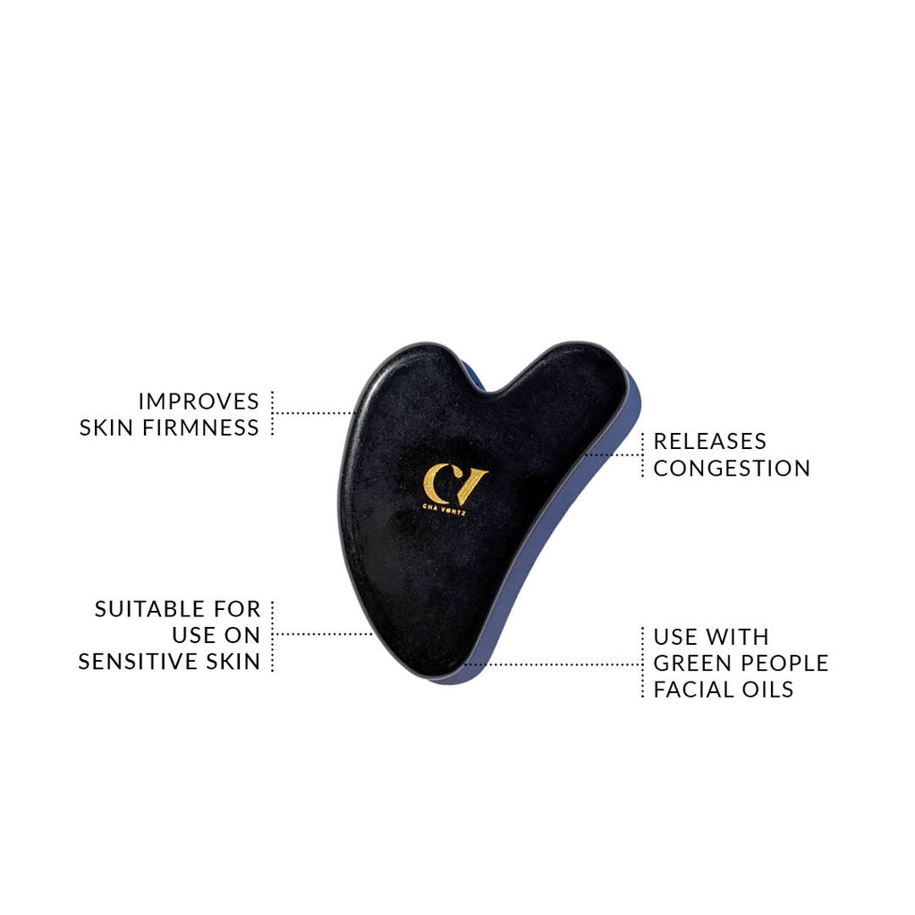 obsidian gua sha massage tool benefits